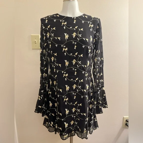 La Maison Talulah Night Spark Mini Dress, Sz L - Picture 4 of 12